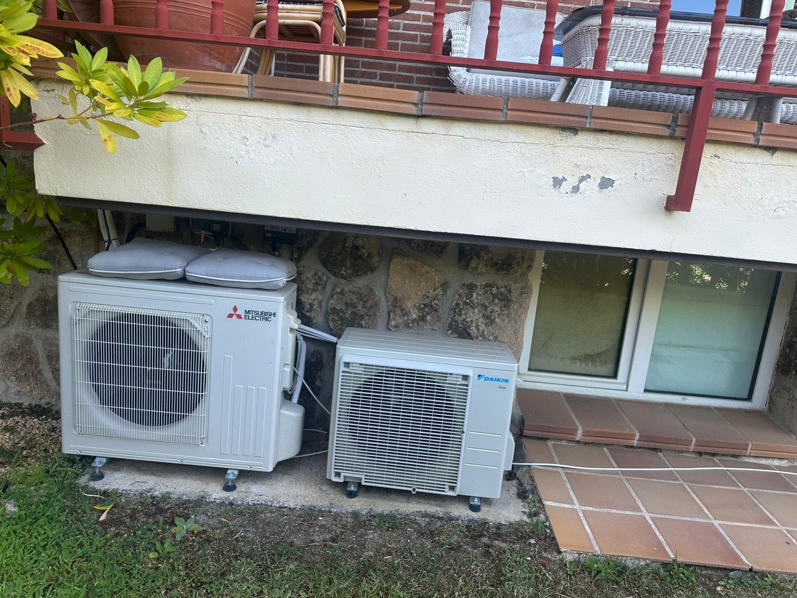 Instalación Mitsubishi y Daikin